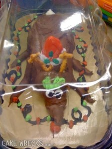 For God's sake, where's the North Pole vet when you need him?