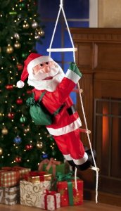 But would you'd want to risk it with such a flimsy ladder?