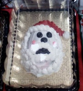 Not looking very jolly are you, Santa?