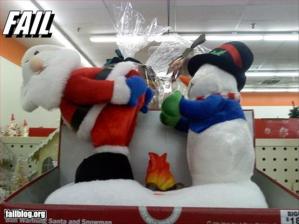 Seriously, you don't want to know. Also, why is Frosty near a fire?