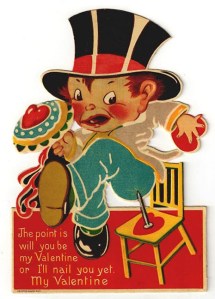 He's probably screaming from a sore asshole.