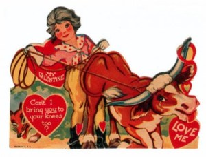 I'm sure there may be such a thing as a cowgirl loving her steers or bulls a little too much for her own good.