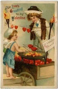 Something tells me having one's heart on a platter really doesn't suit my stomach right now.