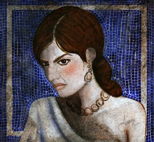 With her great powers of sorcery she will do anything she could to help you obtain the Golden Fleece, even if she has to go against your family. However, if you promise to stay with her forever, don't ever cast her aside, or she will let all hell break loose before escaping on her golden chariot.