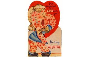 Hmmm....perhaps the disease may depend on the relationship to the sender. Just don't let me guess how it's spread.