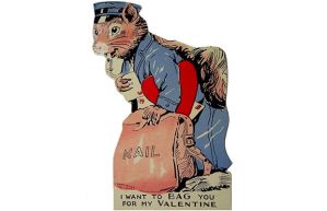 Because he's so nuts for you that he needs to be put away somewhere.