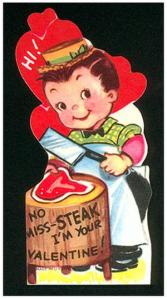 And yes, he's got plenty of meats for you to offer. But he hopes you're not a vegetarian or vegan.