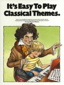 I don't like the look of this set up. Seems like Beethoven has something dirty on his mind with that kid on his lap.