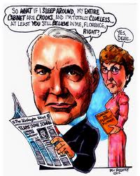 Probably unfit to be president and all too trusting. Yet, his personal habits with alcohol did show how Prohibition was a bad idea. Oh, but it was the 1920s.