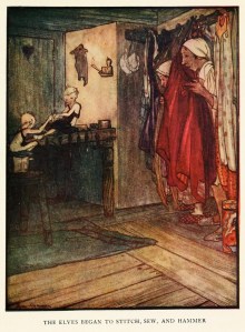 Watching the elves tinker with their overnight shift.