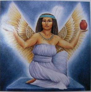 Maat is the goddess of truth, justice, and order and it's her feather that is weighed against a person's heart to see if it goes to the afterlife. Other than that, it's all she does.