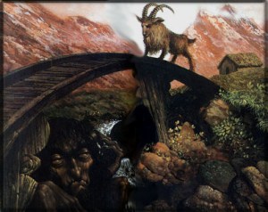 Looks like the troll messed with the wrong goat this time.