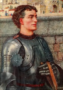 Sir Lancelot may have been a latecomer in the Arthurian mythos but he quickly became very popular afterwards. In the later romances he's a main focus. 