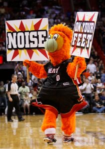 Of course, after putting up with this horrifying cantaloupe nosed Sesame Street reject, I can see why Lebron James decided to go back to Cleveland. Seriously, he inspires nightmares not spirit.