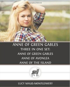 Seriously, why should that girl even be on the cover? Anne of Green Gables wasn't a girl in a joke about the farmer's daughters. Also, she's supposed to be a plucky redheaded girl not Daisy Duke's cousin.