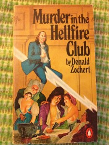 I don't think Ben Franklin was a member of the Hellfire Club despite his reputation as a ladies man. But still, having him on a lightning bolt while seeing a bunch of wigged gentlemen engage in debauchery is actually quite funny to see.