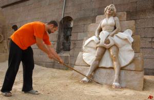 Of course, this image was on a lot young men's bedroom walls in the 1950s, though considered risque at the time.