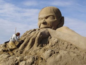 "We wants it. We needs it. We must have the precious." Still, very artistically done but might frighten the kids.