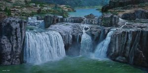 Shoshone Falls is just one of Idaho's 63 named waterfalls as well as its most famous. Called "Niagra of the West" it's about 212 ft high (45 ft higher than Niagra Falls) and flows over a rim of 1,000 ft wide. Yet, just because Evel Knievel tried to jump this in 1974, doesn't mean you should.