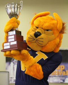 Now a gorlok is a mythical creature you probably never heard of mainly because it's something Webster just made up. According to them, it's said to have a cheetah's paws, a buffalo's horn, and a Saint Bernard's. Yet, to me it reminds me of some large unknown predator on steroids.