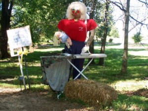 This is especially true if she's working a shift as a cashier at some grocery store which I think this one does.