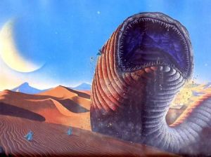 No, that's not an intimidating worm monster from Tatooine but close. It's actually a Mongolian Death Worm which may give Genghis Khan a run for his money. Still, someone in Hollywood really should be pitching a monster movie for this guy.