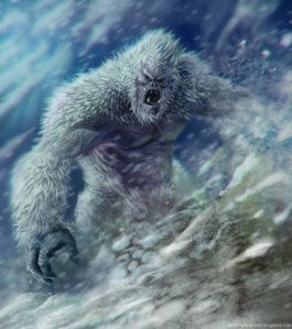 Of course, this Yeti is angry with all the tourism that's going on Mt. Everest these days.