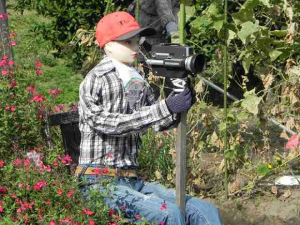 Of course, I kind of find the concept with this one behind a camcorder rather creepy if you ask me.