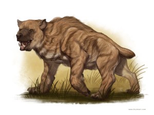 Of course, this creature looks more like a cross between a bear and a hyena. Yet, the Nandi Bear is very aggressive and will kill you in very brutal ways so it could chomp on your brains. Lovely.
