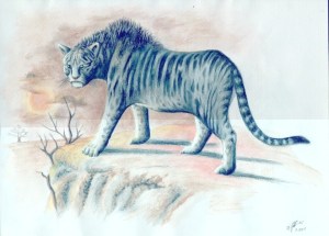 Sure this may be a pretty feline but remember that the Mngwa is a stealthy and sneaky predator that tends to be out of control. So if you find yourself being chased by one, you're basically screwed.