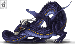 The Lindworm is a large snake like dragon known to be deadly poisonous and swallow cattle whole. Yet, it was also known to terrorize on land or water as well as be very ferocious.