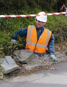 Wait a minute, road season is during the summer while scarecrows are associated with fall. I'm so confused.