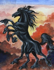 Now Sleipnir may seem like a magnificent horse despite its 8 legs. Still, its conception is rather, well, crazy. I mean Odin's horse was born to Loki after he engaged in a one night stand with a stallion. Of course, I've never seen a case of parental confusion like this since Mrs. Doubtfire.