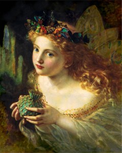 Like nymphs, fairies can come in all shapes and sizes but they're usually depicted small with insect wings as well as be in the form of pretty women. Still, they have appeared in everything in Western literature from Shakespeare, King Arthur, Rudyard Kipling, and Peter Pan.