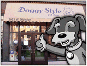 I'm sure a great name for a pet store pertains to a sex position deriving from the idea of two dogs humping each other. Anyone who's been around dogs would know what that means.