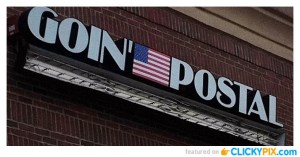 Aside from being a name of a major shipping franchise, "going postal" also means becoming extremely or uncontrollably angry, often to the point of violence, and usually in a workplace environment. It gets its name from a bunch of post office incidents from 1986s onwards about postal workers attacking and killing their fellow employees and managers.