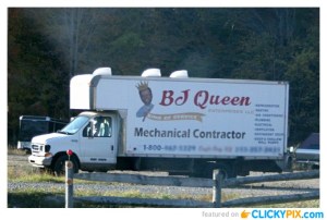 Now I supposed, "B. J." is the guy's name. And I also suppose that he hasn't seen the South Park episode with the Jonas Brothers. Oh, and I'm sure no girl in her right mind may want to be referred to as "B. J. Queen."