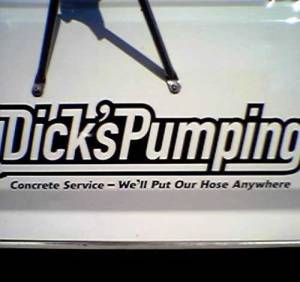 Doesn't help that their slogan is, "We'll put our hose anywhere." Still, I wonder if this business also sells those pumps to old men with erectile dysfunction.