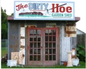 Finally, a perfect place for lonely men to get petunias, fertilizer, and a watering can for their mothers as well as a female escort for themselves.