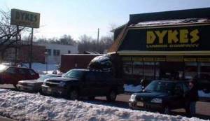 Probably the only Lumber Company facility in these parts that probably has speakers blasting to Melissa Etheridge music. Also, they even have their own website.