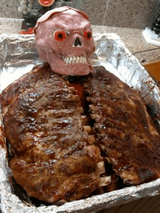 Of course, this delectable is said to be based on an old family recipe. Well, an old family recipe for those who have ancestors in the Donner Party.