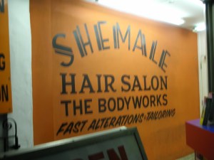 Let's just hope this salon's "body works" and "fast altercations" don't pertain to a quick sex reassignment surgery. Because I'm perfectly fine with being a woman, thank you.