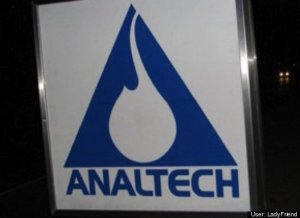 This is a technology company that makes laser chromatographic plates. However, the name is more appropriate for a tech company that makes probes that go all the way up in your ass.