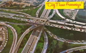 Because of Los Angeles reputation for congested traffic, you'll be on them for a very long time. Seriously, you don't want to be stuck in an LA traffic jam.