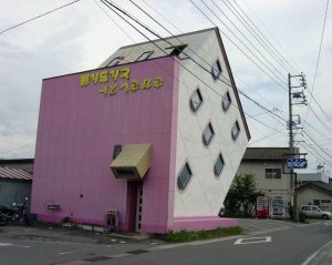 Oh, wait. My mistake. Looks like it was how this house was built, and not as though it had been through a hurricane. Sorry.