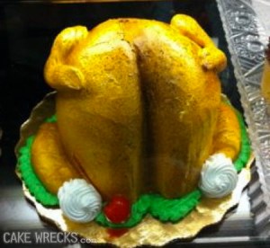 Is it just me or does anyone else think this turkey is mooning us?
