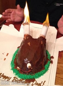 Then again, its drumsticks seem to have an appearance of a couple of burning cigarettes. And what's with the smiley face?