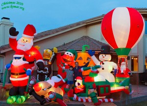 What the hell is the jack-o'-lantern doing here? Halloween's over.