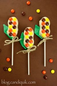 Now this is called "Harvest Corn Nutter Butter." But I love how the corn kernels are Reese's Pieces.