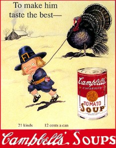 Of course, Campbell's soup is great for flavoring the turkey, if you crave for that great salty taste of its chicken broth. As they sat at Campbell's, 